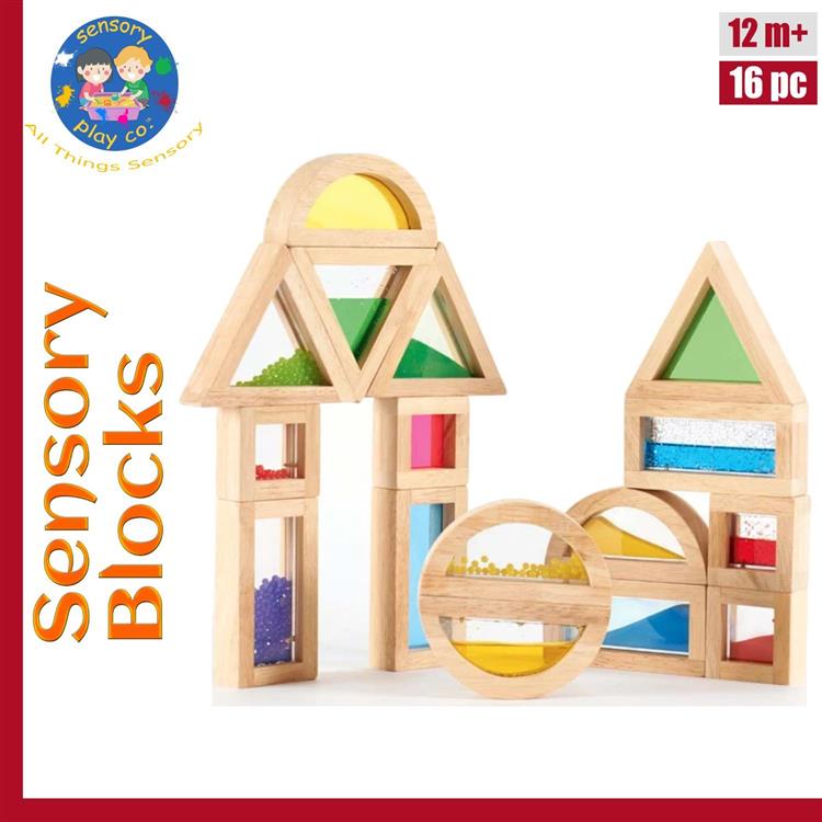 Sensory Blocks (16 Pcs)