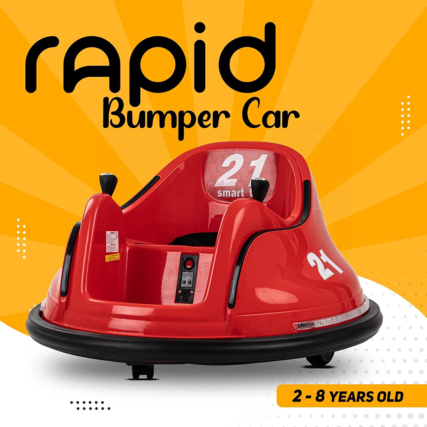 Rapid Battery Operated Bumper Car for Kids, Ride-on Kids Car