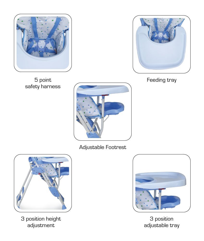 Luvlap Comfy High Chair