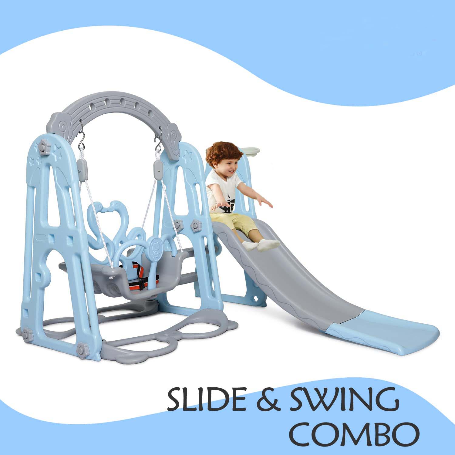 Slide and swing Combo for Kids