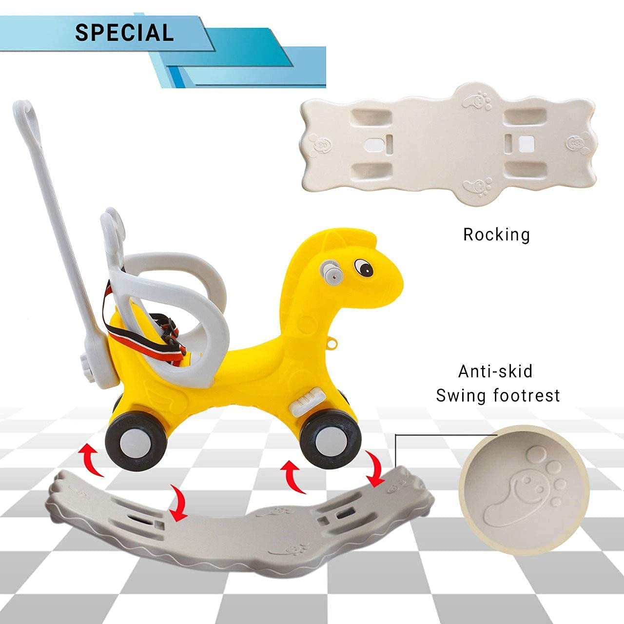 Playgro Giraffe Rock-N-Scoot (Handle)